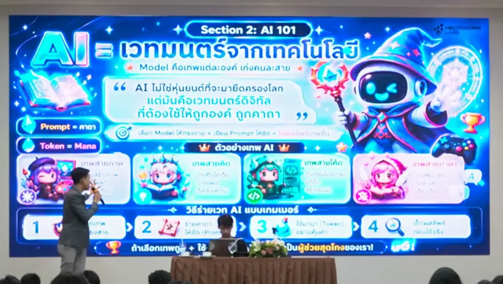 หลักสูตรการสอนเด็กยุคใหม่ด้วย AI และการใช้นวัตกรรม AI ในวงการ Esports